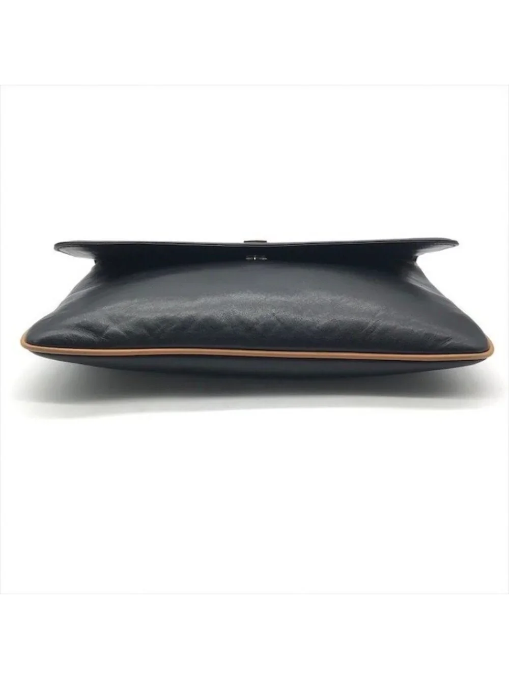 Celine Carriage Vintage Leather Clutch Black - Picture 3 of 10